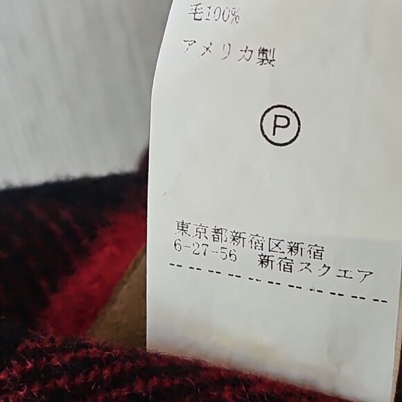 Pendleton Mosier Motor Robe Blanket Fringed Red Buffalo Plaid Wool Leather Strap - Picture 9 of 13